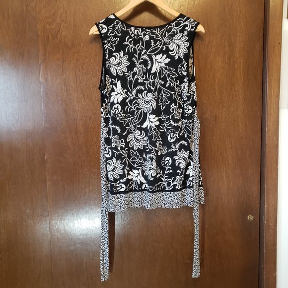 Venezia Floral Print Sleeveless Top - Picture 3 of 4